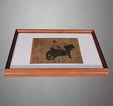 涪陵书画装裱配框服务案例